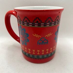 Pendleton Red Mug with a Southwest Pattern